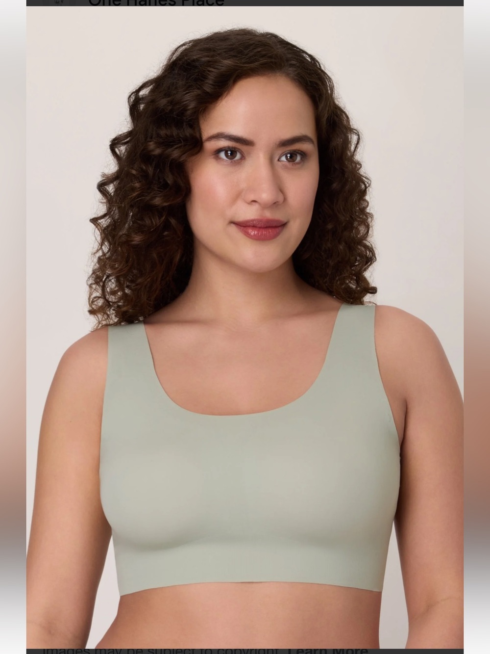 Bali Comfort Revolution EasyLite Wireless Bra Size XL Seagrass Green